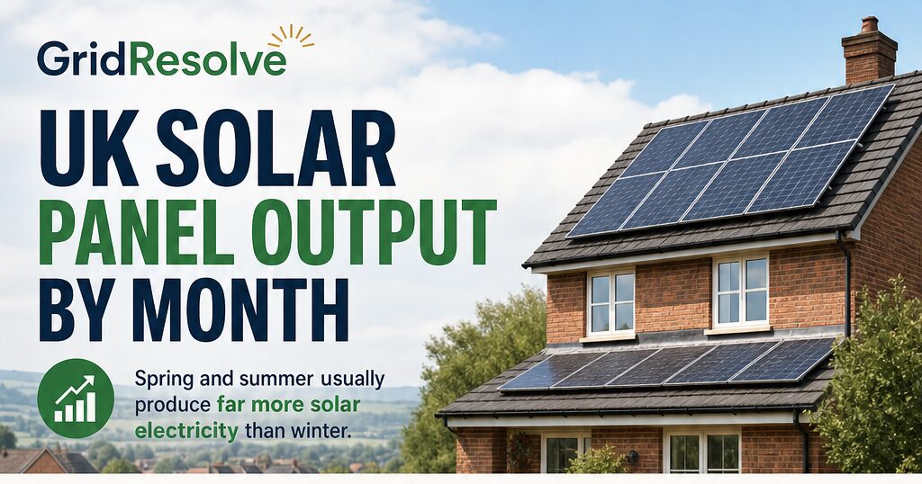 Solar Panels in the UK: How Much Electricity Do They Generate Each Month?